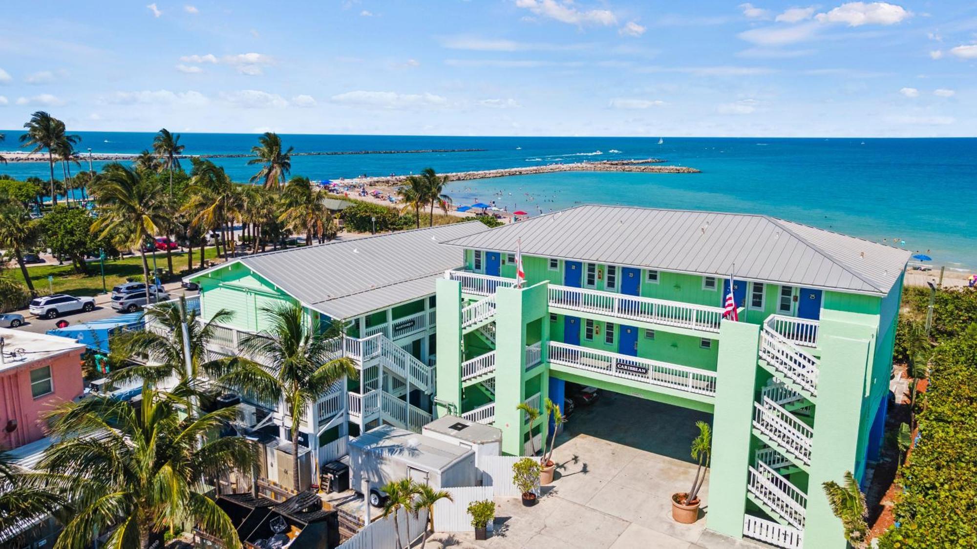 Ocean View Hotel Room With Balcony- King Bed #21 Fort Pierce Exterior foto