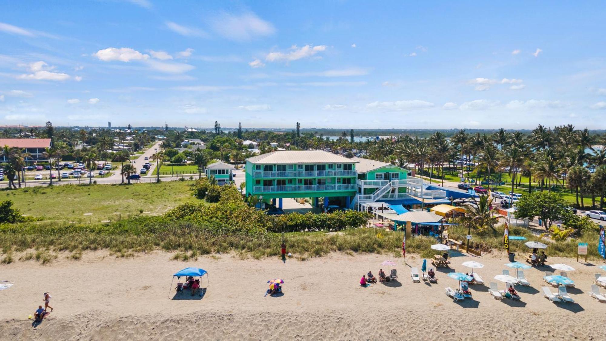 Ocean View Hotel Room With Balcony- King Bed #21 Fort Pierce Exterior foto