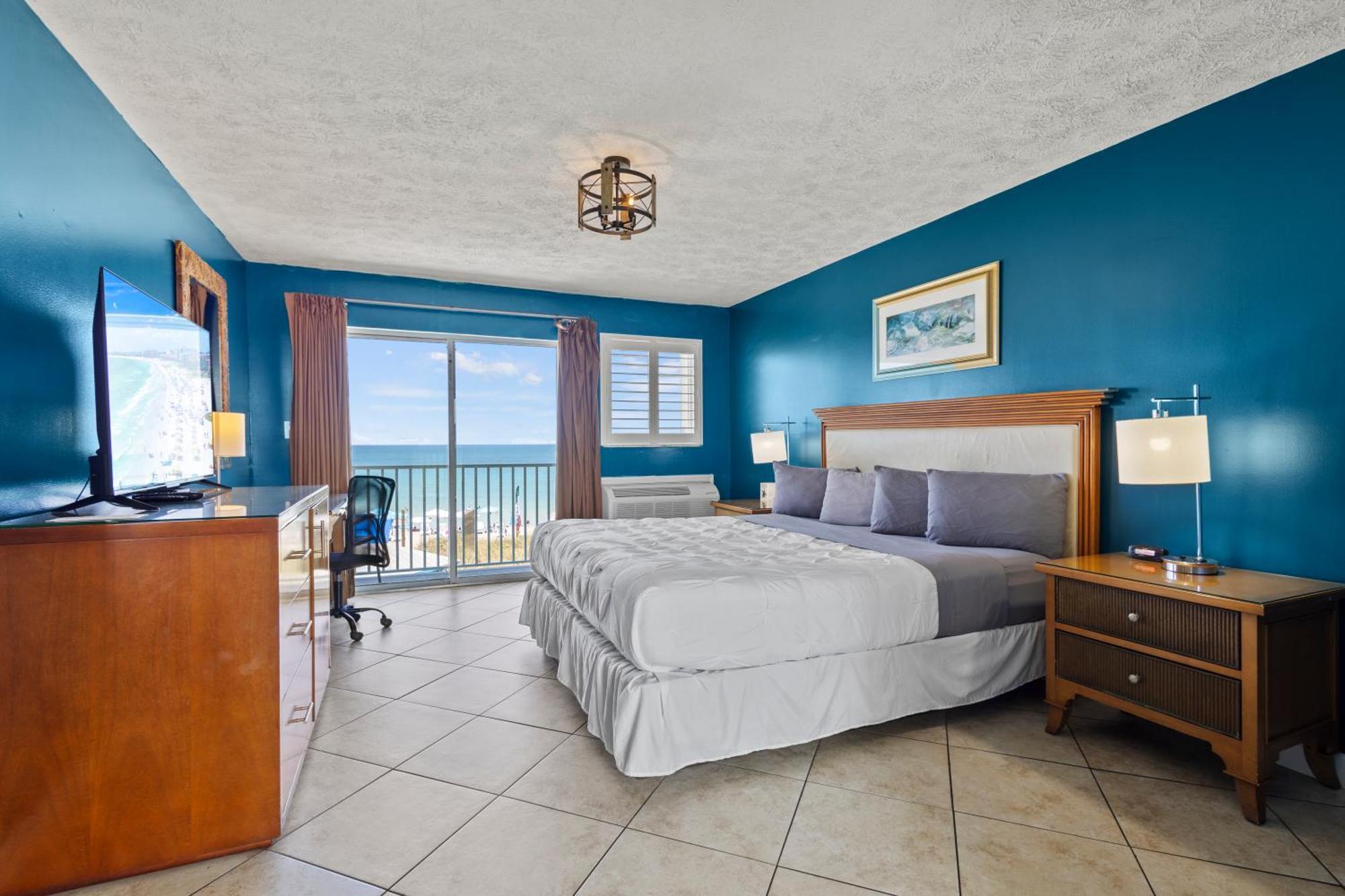 Ocean View Hotel Room With Balcony- King Bed #21 Fort Pierce Exterior foto